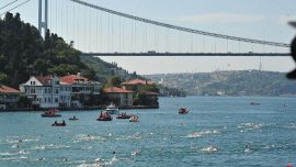 35. Boğaziçi Kıtalararası Yüzme Yarışı, İstanbul’da yapıldı